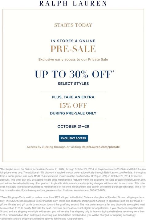 ralph lauren uk discount code 2017